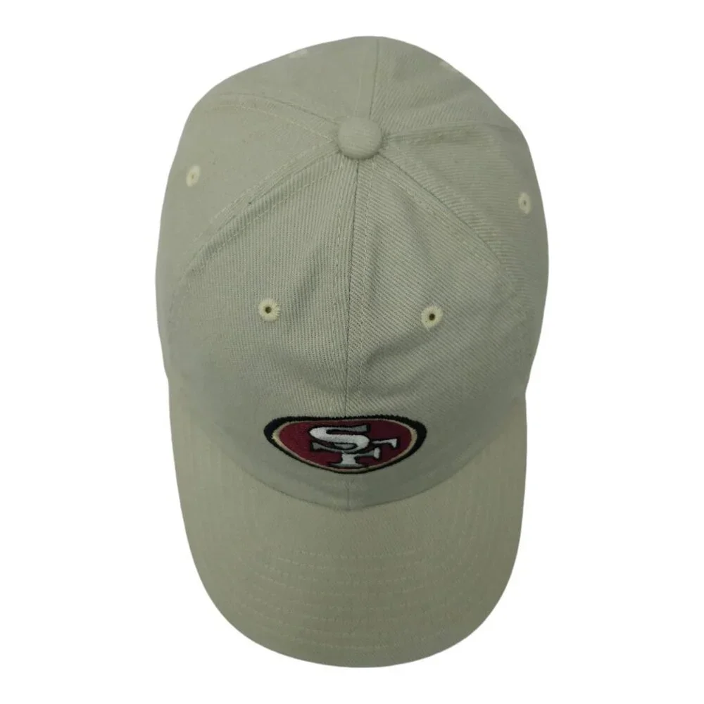 NFL San Francisco 49ers Adjustable Strapback Cap Football Baseball Hat Khaki
